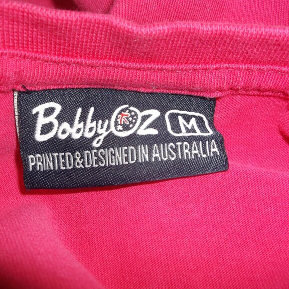 Joey Roo Australia Women's PINK Koala Bear Graphic T-Shirt Top ~ Size Medium - Picture 6 of 6